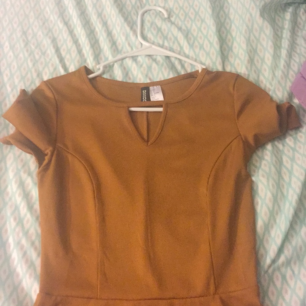 H&m dress yellow very pretty